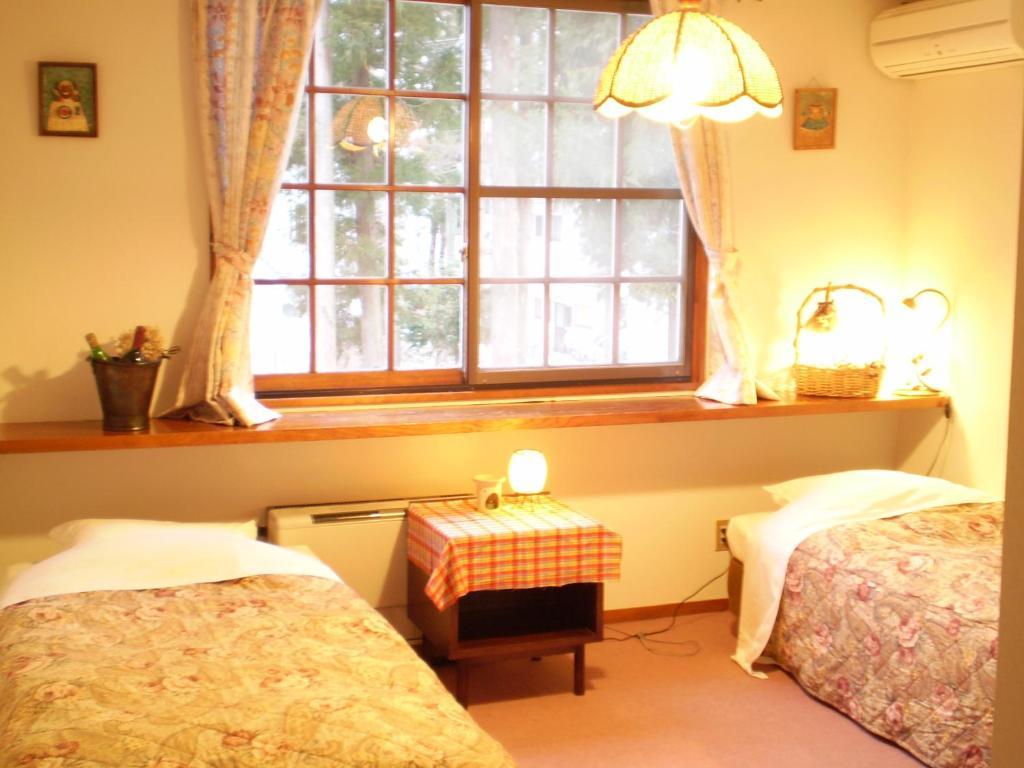 ペンション ちゃうちゃう Bed & Breakfast Хакуба Стая снимка